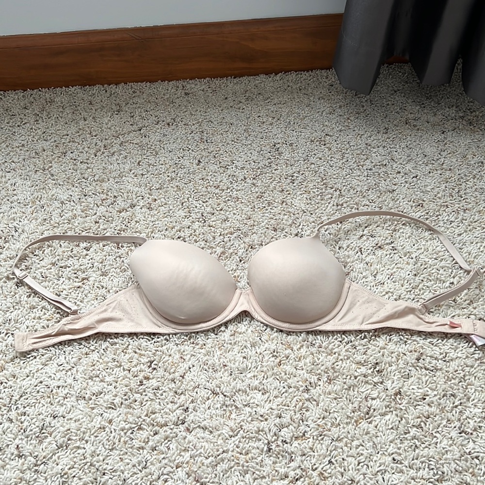 PINK nude wired bra